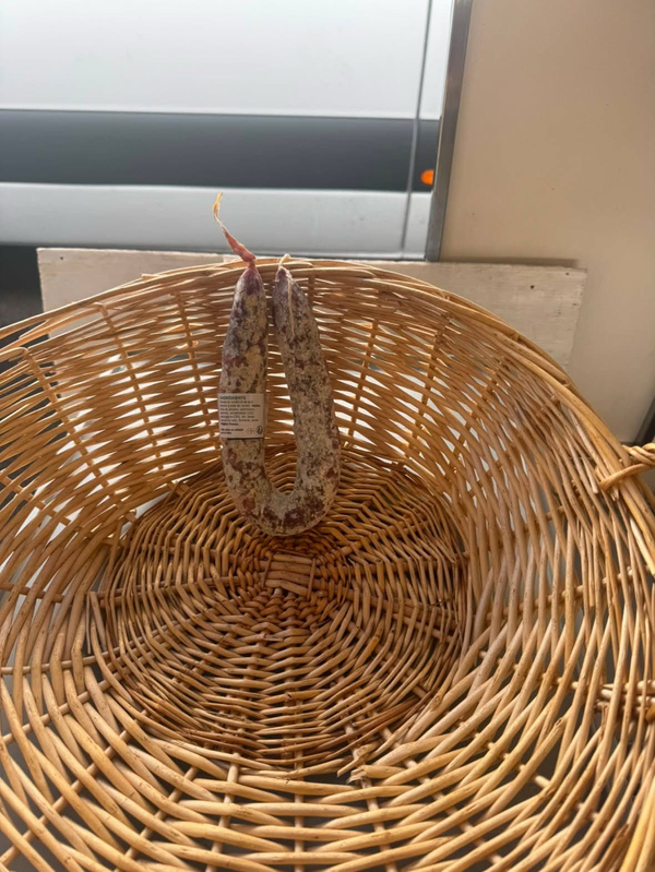 Saucisse sèche de canard