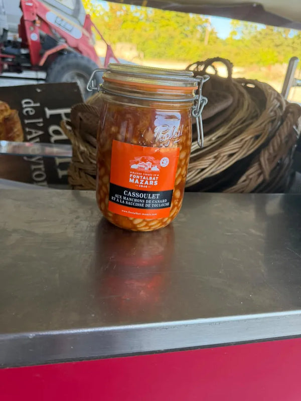 cassoulet aux manchons de canard et à la saucisse de Toulouse