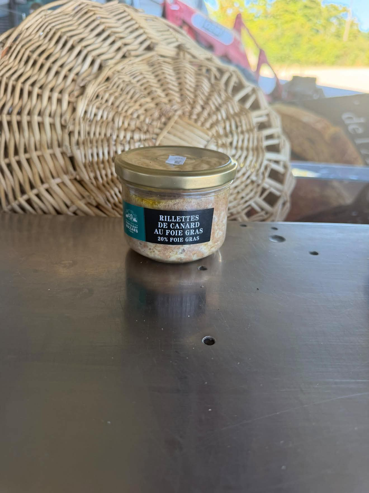 Rillettes de canard au foie gras